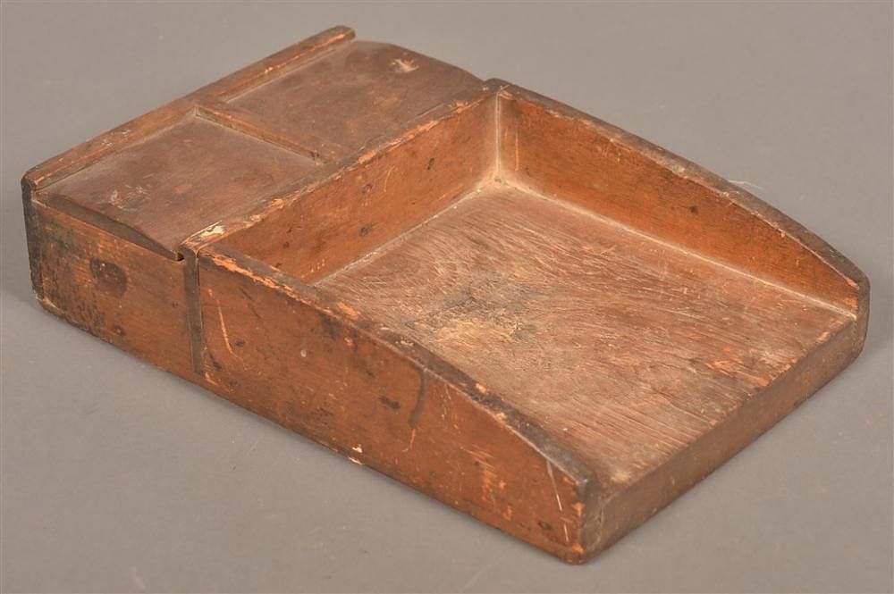 Appraisal: Pennsylvania th Century Scouring Box Pennsylvania th Century Scouring Box