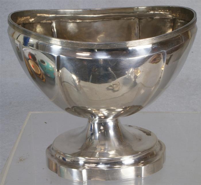 Appraisal: American coin silver waste bowl by John Curry Philadelphia PA