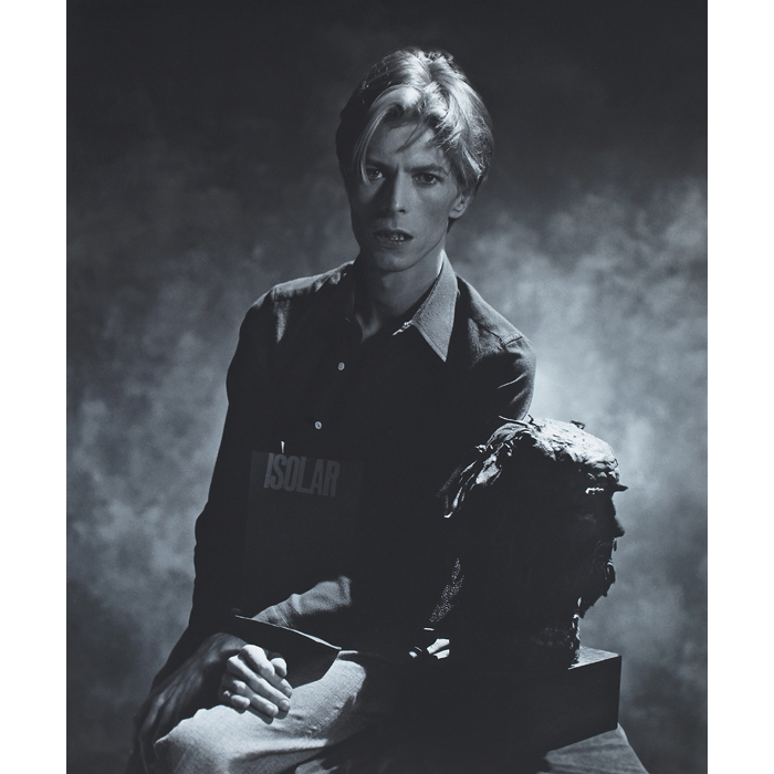 Appraisal: Tom Kelley David Bowie Changes photograph signed and numbered with