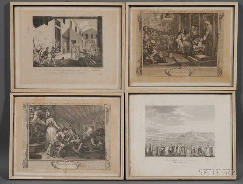 Appraisal: Lot of Twenty-three Etchings Depicting Events of the French Revolution