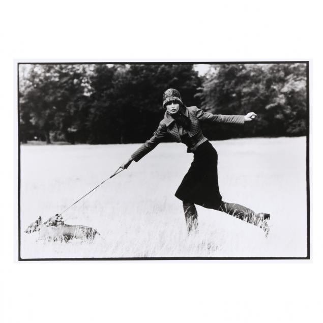 Appraisal: ARTHUR ELGORT AMERICAN B APOLLONIA BRITISH VOGUE Black-and-white photograph negative