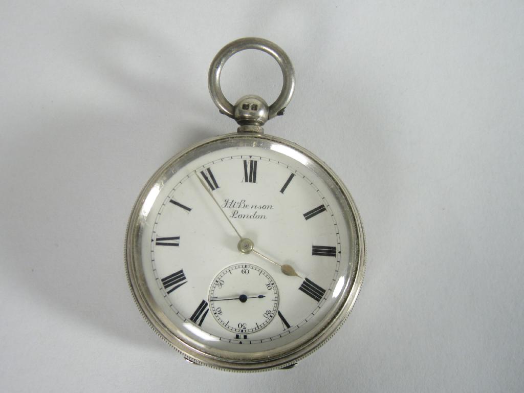 Appraisal: A Victorian silver cased Pocket Watch The Ludgate by J