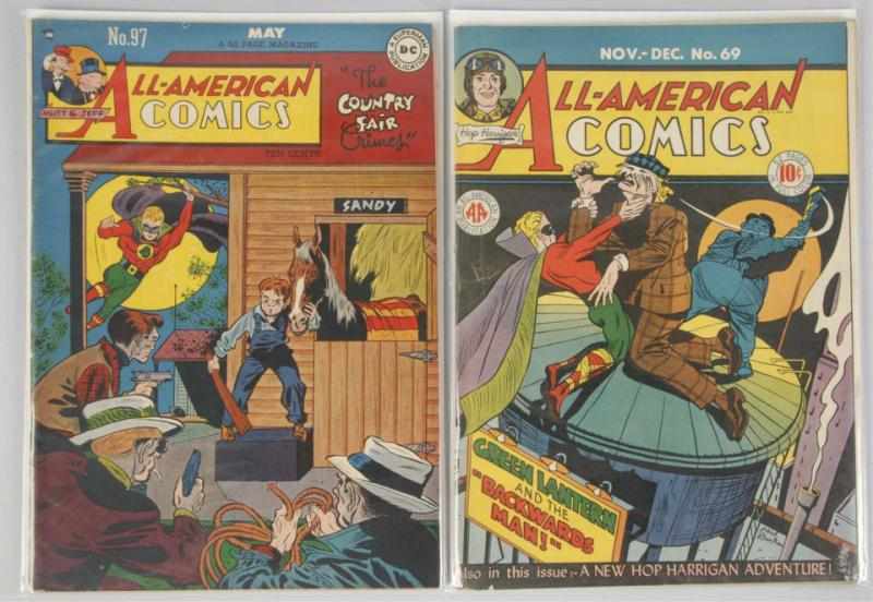 Appraisal: Lot of s All-American Comics Description This lot includes issues