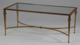 Appraisal: Coffee table by Nancy Corzine l Venetian style coffee table