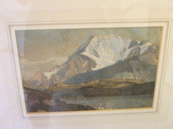 Appraisal: CHARLES MARCH GERE - 'Alpine landscape' signed watercolour x