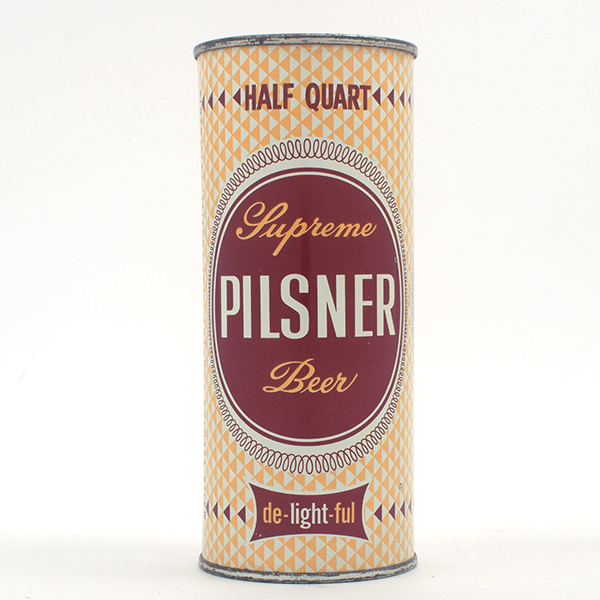 Appraisal: Pilsener Beer Half Quart oz Flat Top - Reference USBC