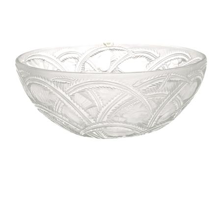 Appraisal: Lalique Molded Glass Pinsons Bowl Estimate -