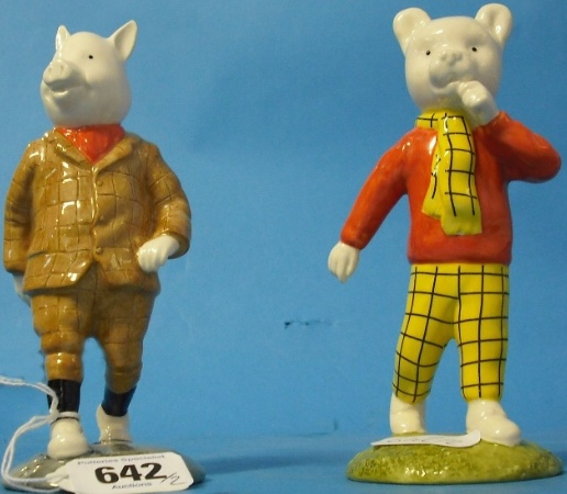 Appraisal: Beswick Figures From Rupert Bear Series Rupert Bear and Podgy