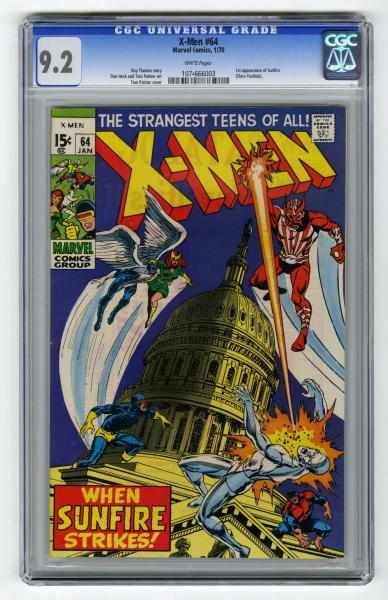 Appraisal: X-Men CGC Marvel Comics Click for full description