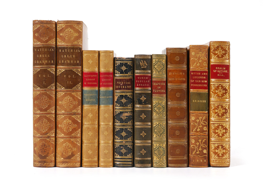 Appraisal: VOLUME SCIENTIFIC ANTIQUARIAN BOOKS volumes total to include ''Timbs Popular