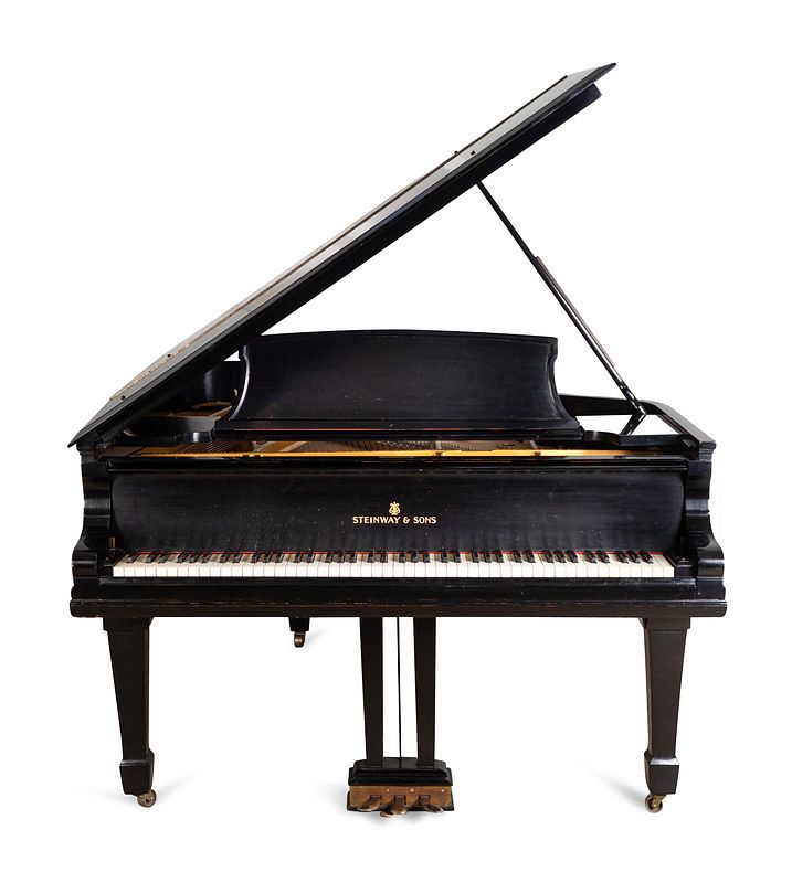 Appraisal: A Steinway Sons Ebonized Model A Salon Grand Piano Height