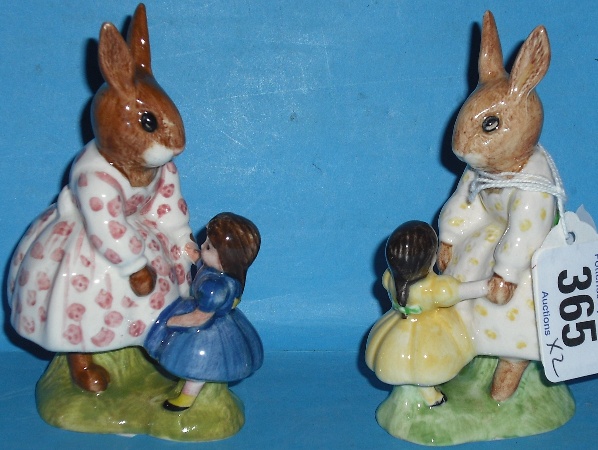 Appraisal: Royal Doulton Bunnykins Figures Playtime DB special U S A