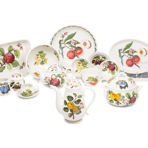 Appraisal: A Portmeirion Pomona Dinner Service comprising dinner plates salad plates