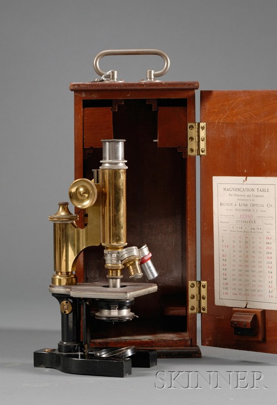 Appraisal: Compound Microscope by Bausch Lomb Optical Company Rochester New York