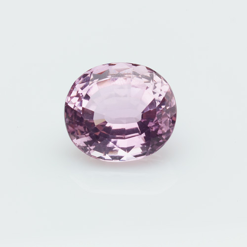 Appraisal: PINK KUNZITE Faceted oval unmounted cts mm x mm