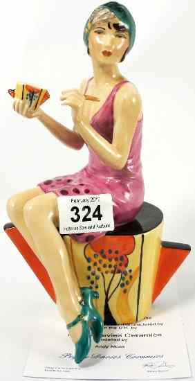 Appraisal: Kevin Francis Figure ''Art Deco'' Imitating Life a special colourway