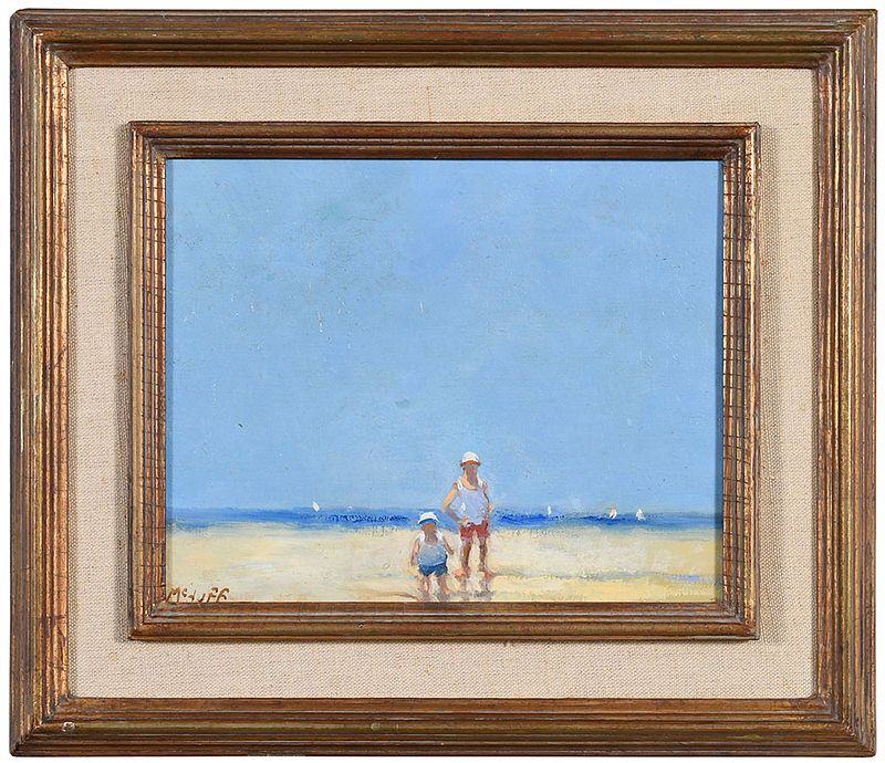 Appraisal: Frederick H McDuff Washington D C - Two boys on