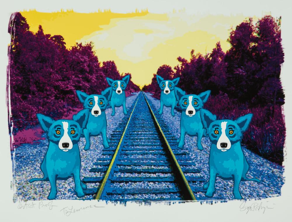 Appraisal: George Rodrigue American Louisiana - Destination Anywhere City of New