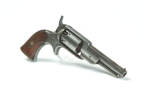 Appraisal: WHITNEY NEW MODEL POCKET REVOLVER caliber '' octagonal barrel walnut