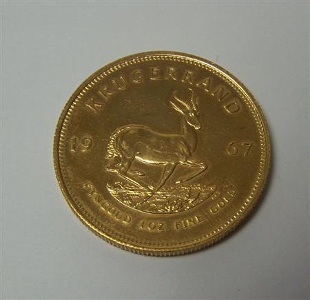 Appraisal: A Krugerrand in EF condition