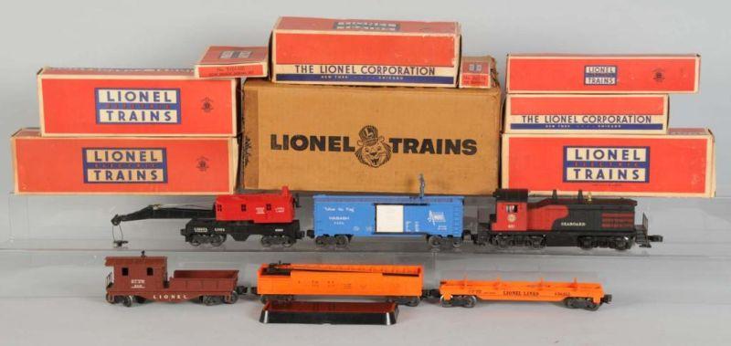 Appraisal: Lionel No Freight Train Set in OB Description Post-war Includes