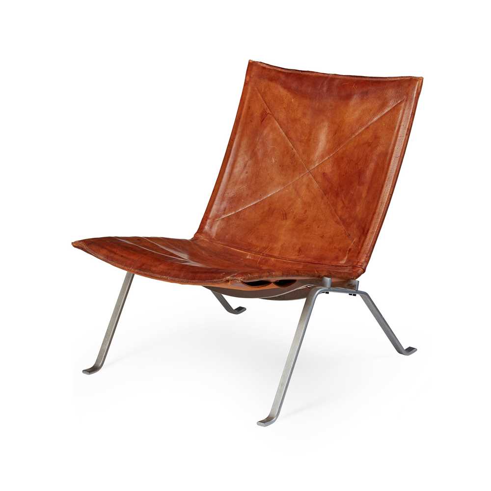 Appraisal: POUL KJAERHOLM DANISH - FOR E KOLD CHRISTENSEN PK LOUNGE