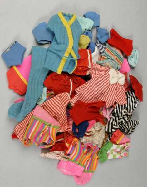 Appraisal: Original Barbie Swimsuits Fashions Description Large lot of original swimsuits