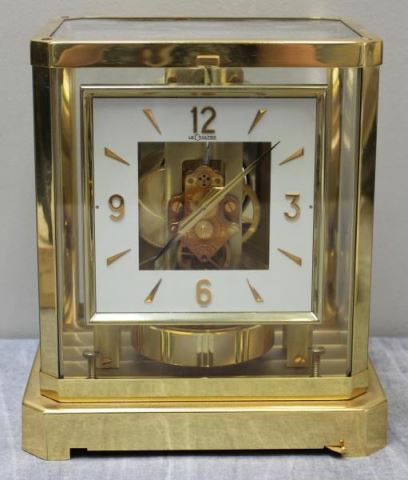 Appraisal: Jaeger Lecoultre Atmos Clock No From a Westchester NY estate