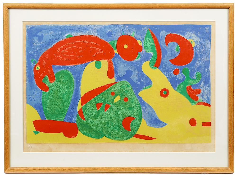 Appraisal: Joan Miro 'Ubo Roi M ' Lithograph Joan Miro Spain