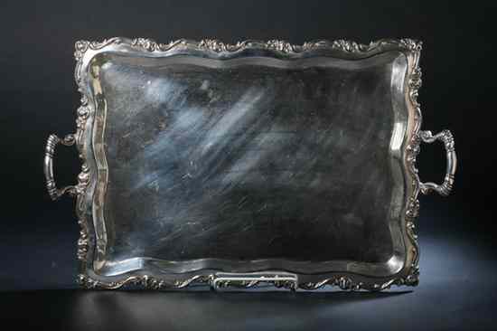 Appraisal: LARGE PERUVIAN STERLING SILVER SERVING TRAY Camusso Industria Peruana Plata