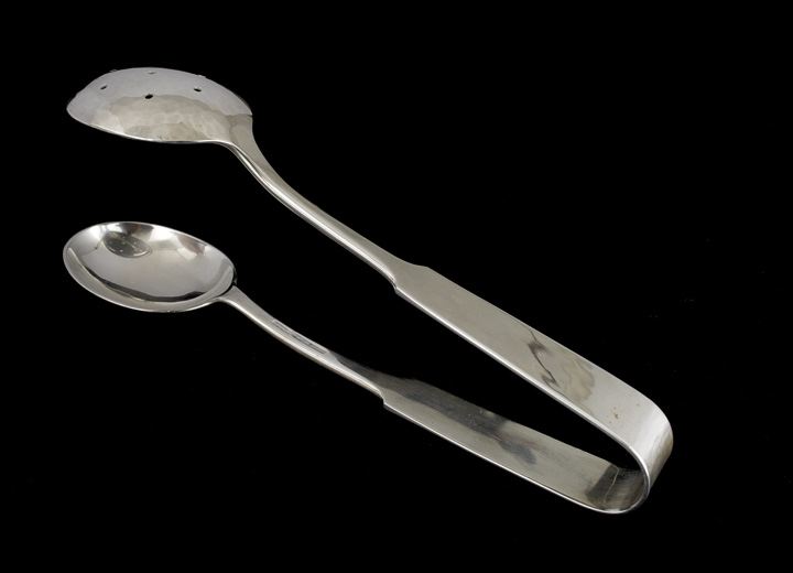 Appraisal: Porter Blanchard - Studios Sterling Silver Ice Tongs third quarter