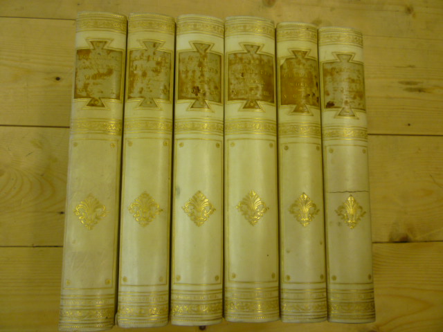 Appraisal: DRAMATIC WORKS OF MOLIERE William Paterson Edinburgh half vellum over