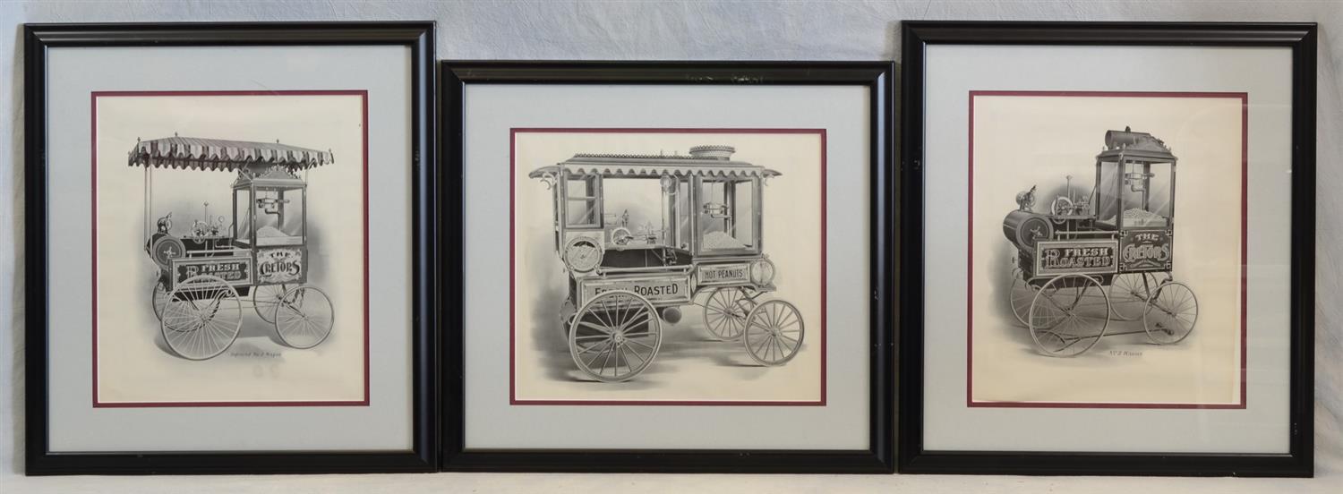 Appraisal: Cretors Factory Prints Improved No Wagon Improved No Wagon Model