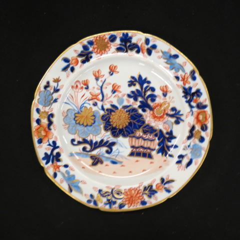 Appraisal: Early Mason's Stoneware Plates - and - red cobalt gold