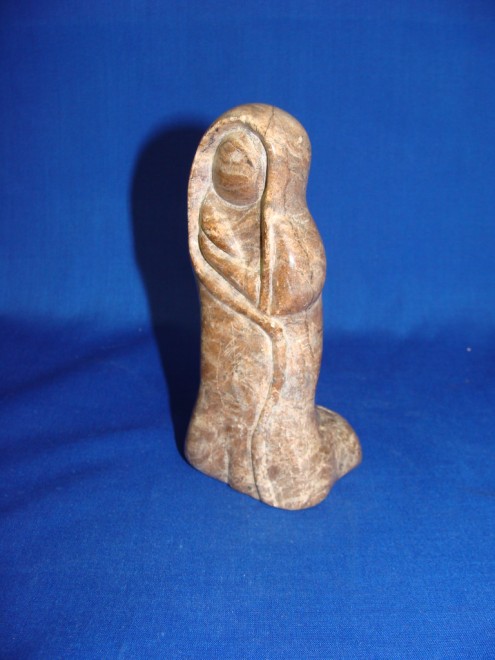 Appraisal: ist th century WOMAN Soapstone H inches