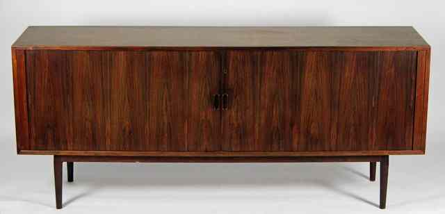 Appraisal: A Danish rosewood sideboard design by Arne Vodder for Sibast