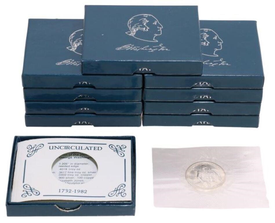 Appraisal: lot of US Mint George Washington Commemorative Uncirculated half dollars