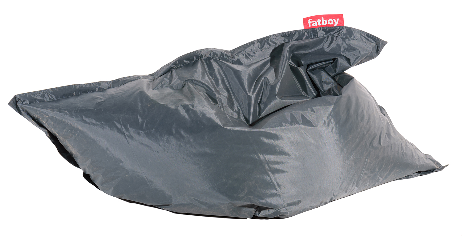 Appraisal: JUKKA SETALA FATBOY BEANBAG Grey nylon fabric netherlands c x