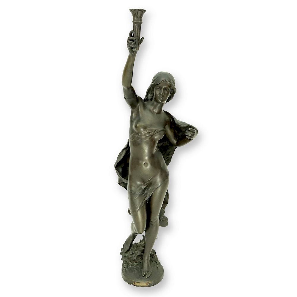 Appraisal: After Mathurin Moreau - Bronze After Mathurin Moreau French -