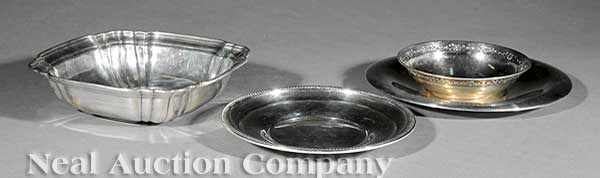 Appraisal: A Group of American Sterling Silver Tableware including a small