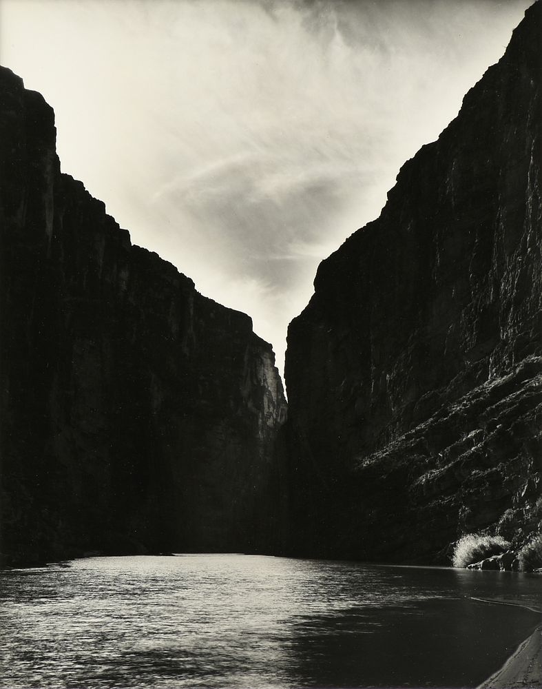 Appraisal: LAURA GILPIN American - A PHOTOGRAPH Santa Elena Canyon LAURA