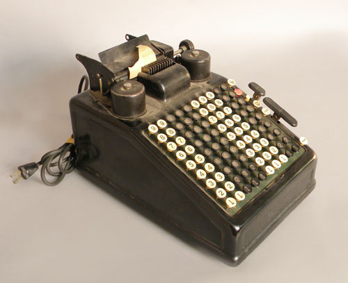 Appraisal: Burroughs adding machine Provenance Henry Ford Museum