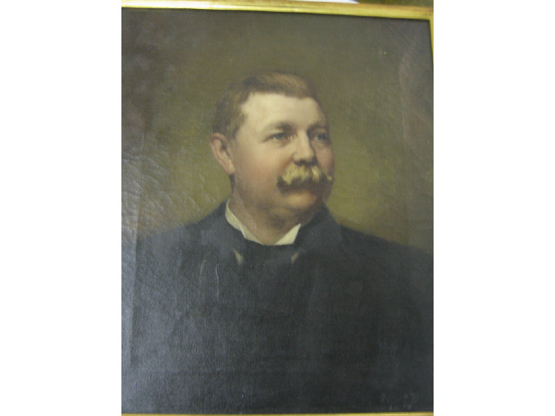 Appraisal: EDGAR JULIAN BISSELL AMERICAN B PORTRAIT OF BEN GRIESEDIECK Beer