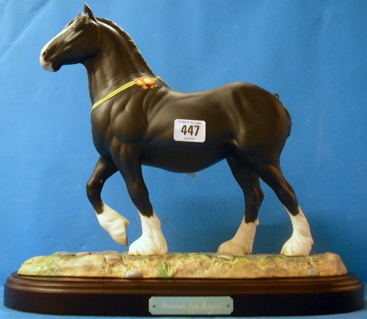 Appraisal: Royal Doulton Champion Shire Horse Peakstones Lady Maragret DA on