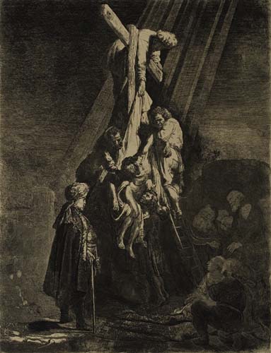 Appraisal: REMBRANDT VAN RIJN The Descent from the Cross Second Plate