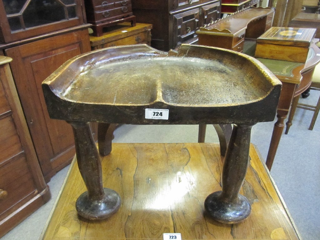 Appraisal: Victorian milking stool