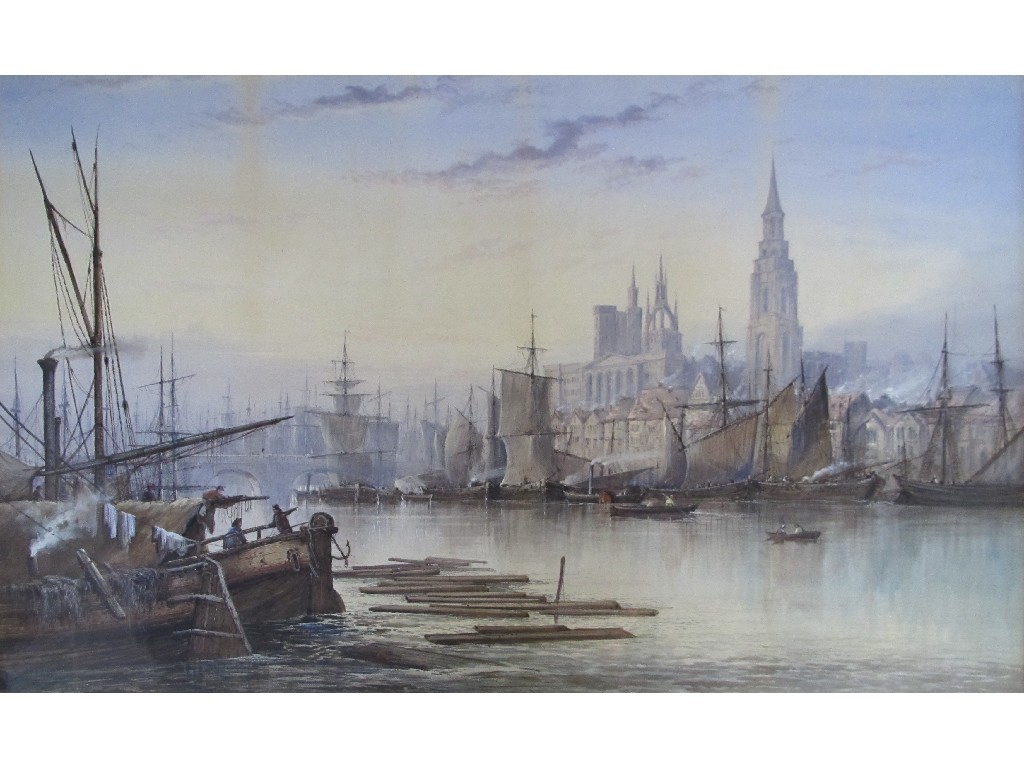 Appraisal: EDWIN ST JOHN fl - NEWCASTLE ON TYNE Watercolour signed