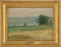 Appraisal: JOSEPH H GREENWOOD American - GRAFTON HILLSIDE Oil on board