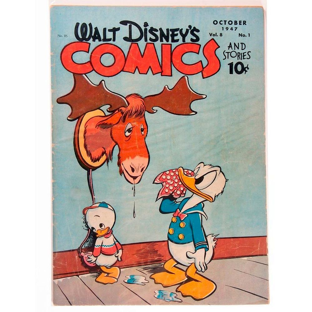 Appraisal: Four Walt Disney's Comics Walt Disney's Comics Art by Carl