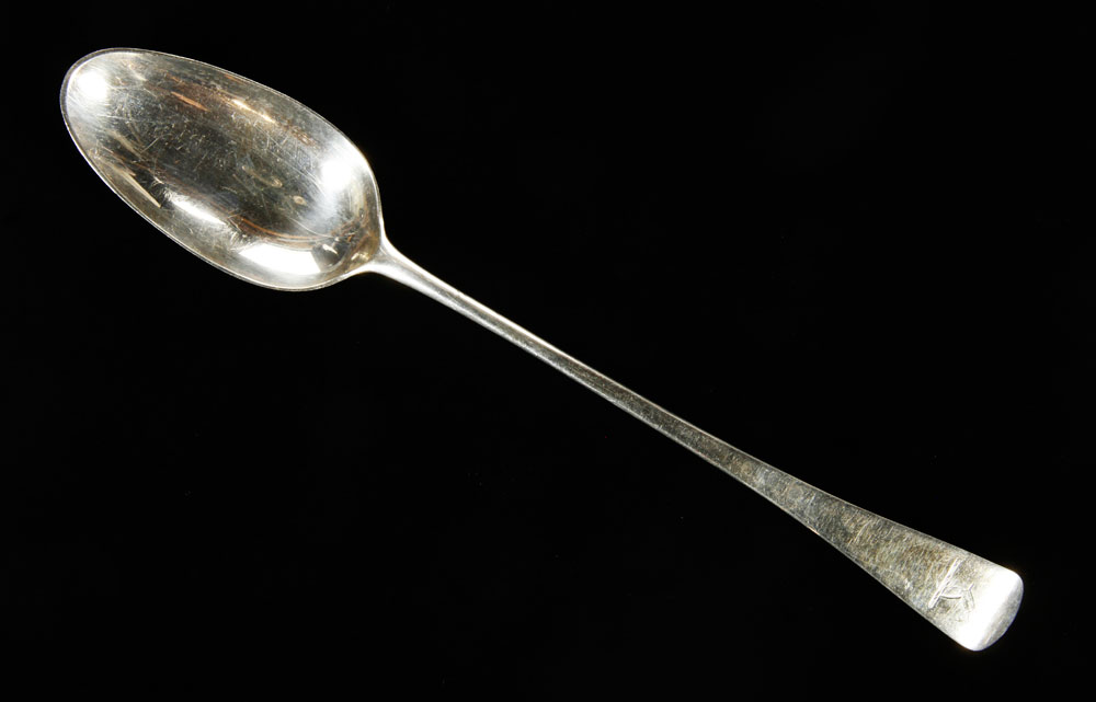 Appraisal: - Large Randall Chatterton Sterling Silver Serving Spoon Large sterling